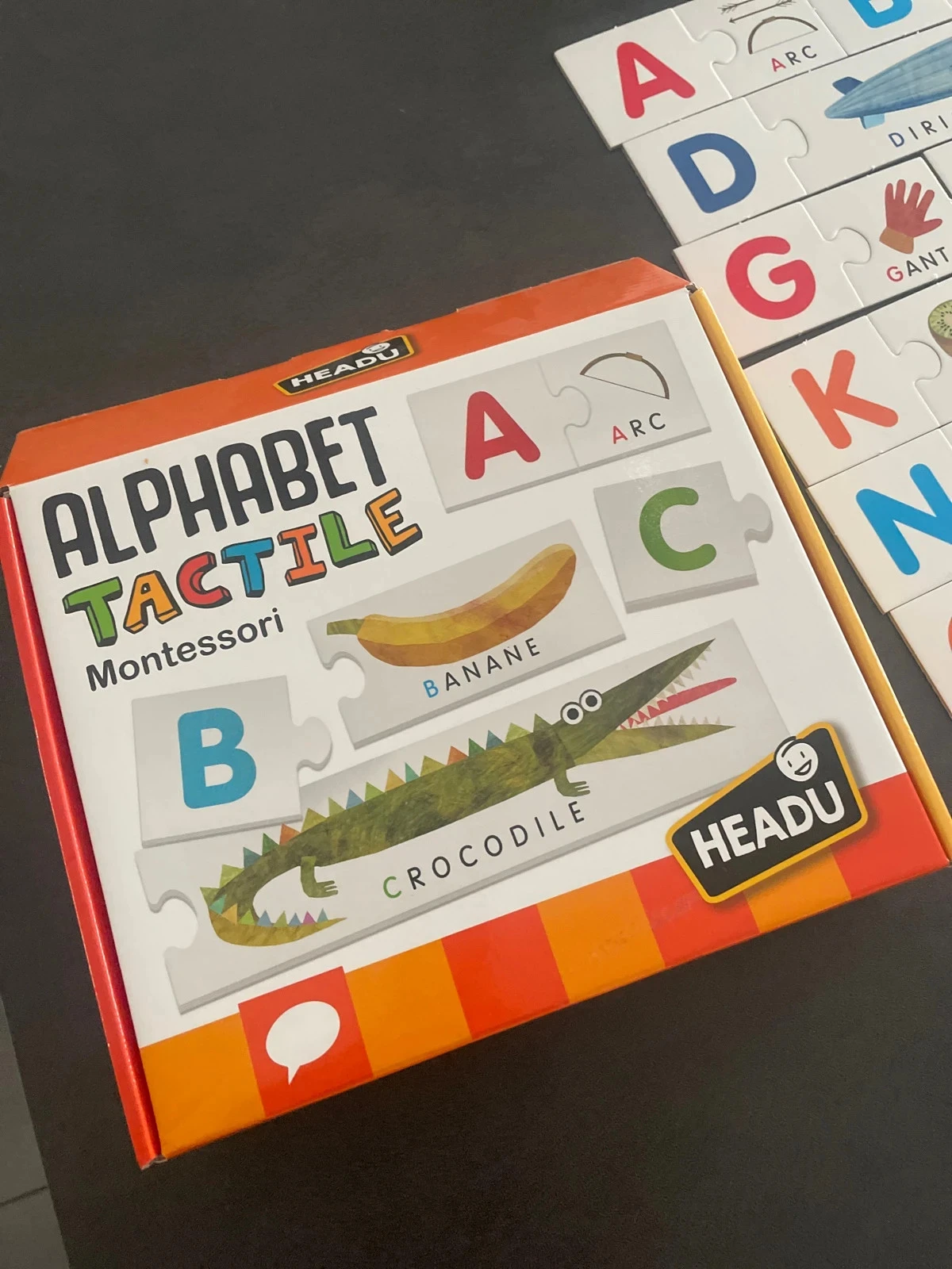 Alfabeto jogo maternal Memory puzzle montessori fonologia – photo 4